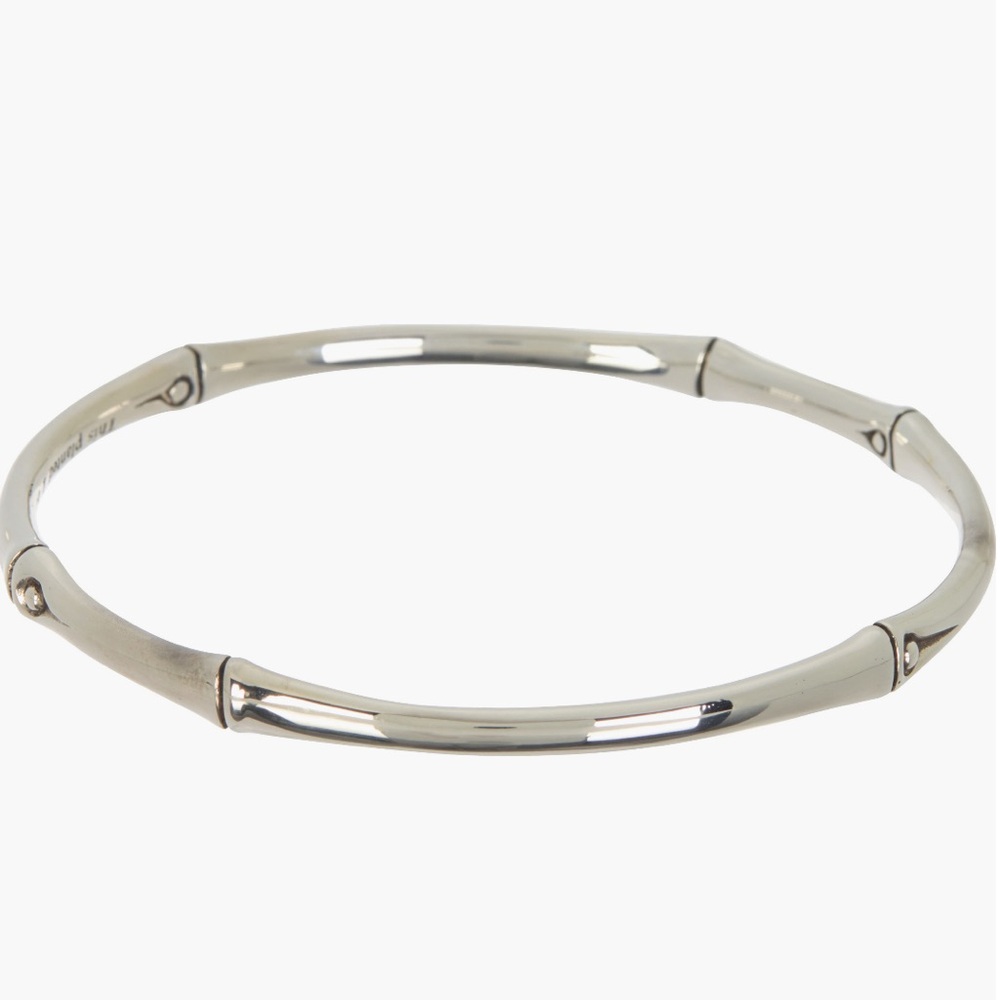 NWT John Hardy Sterling Silver Bamboo-Shaped Bangle
Bracelet